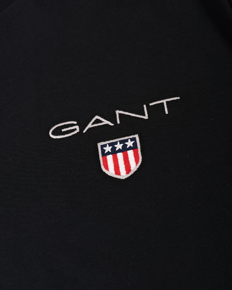 Homme | T-shirts | GANT | Medium Shield Tee Black