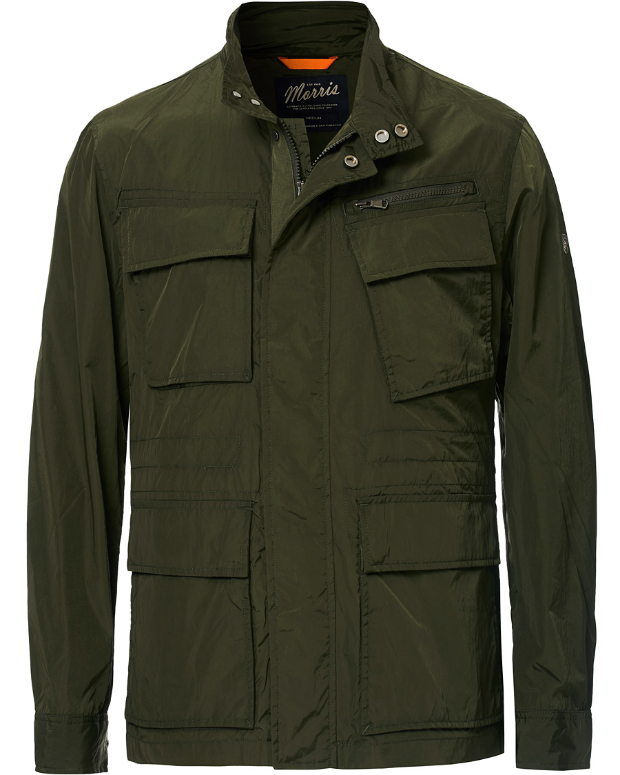 Homme | Manteaux Et Vestes | Morris | Fairmont Patch Pocket Field Jacket Army Green