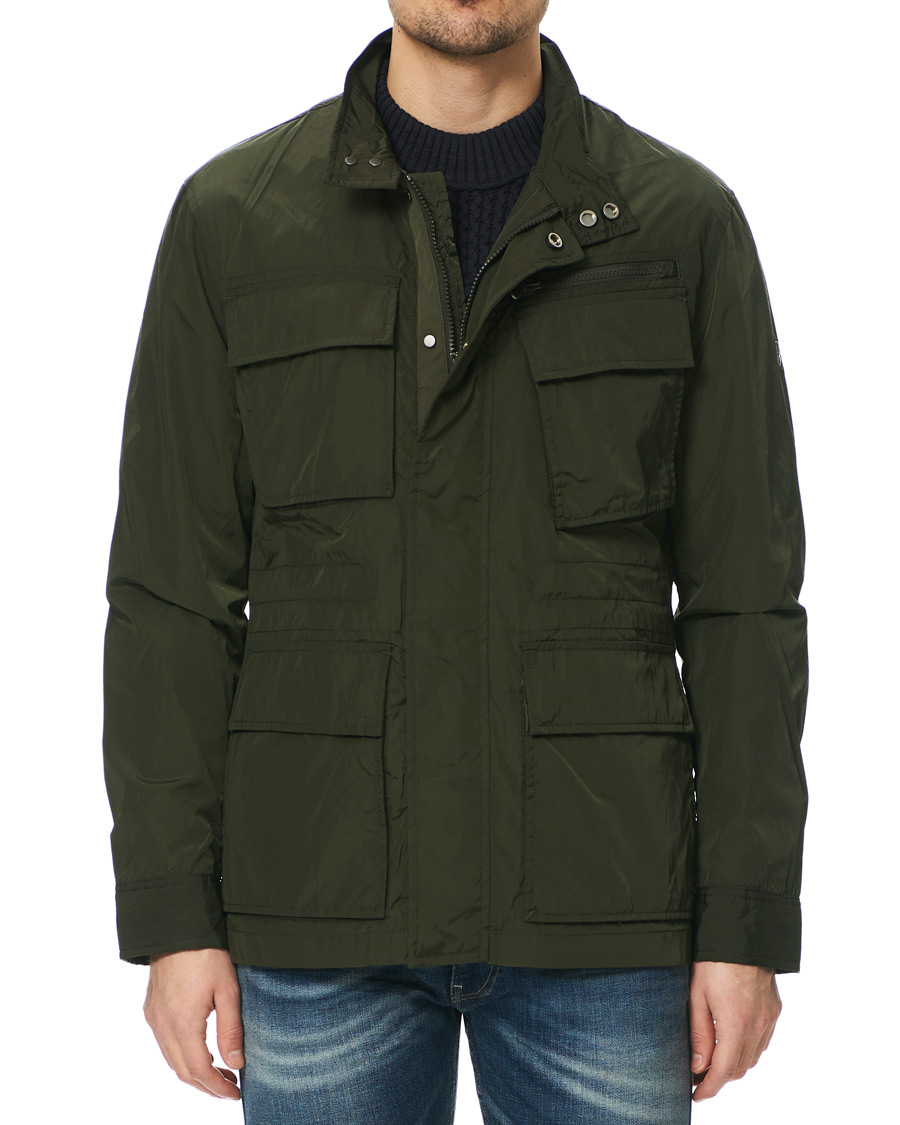 Homme | Manteaux Et Vestes | Morris | Fairmont Patch Pocket Field Jacket Army Green
