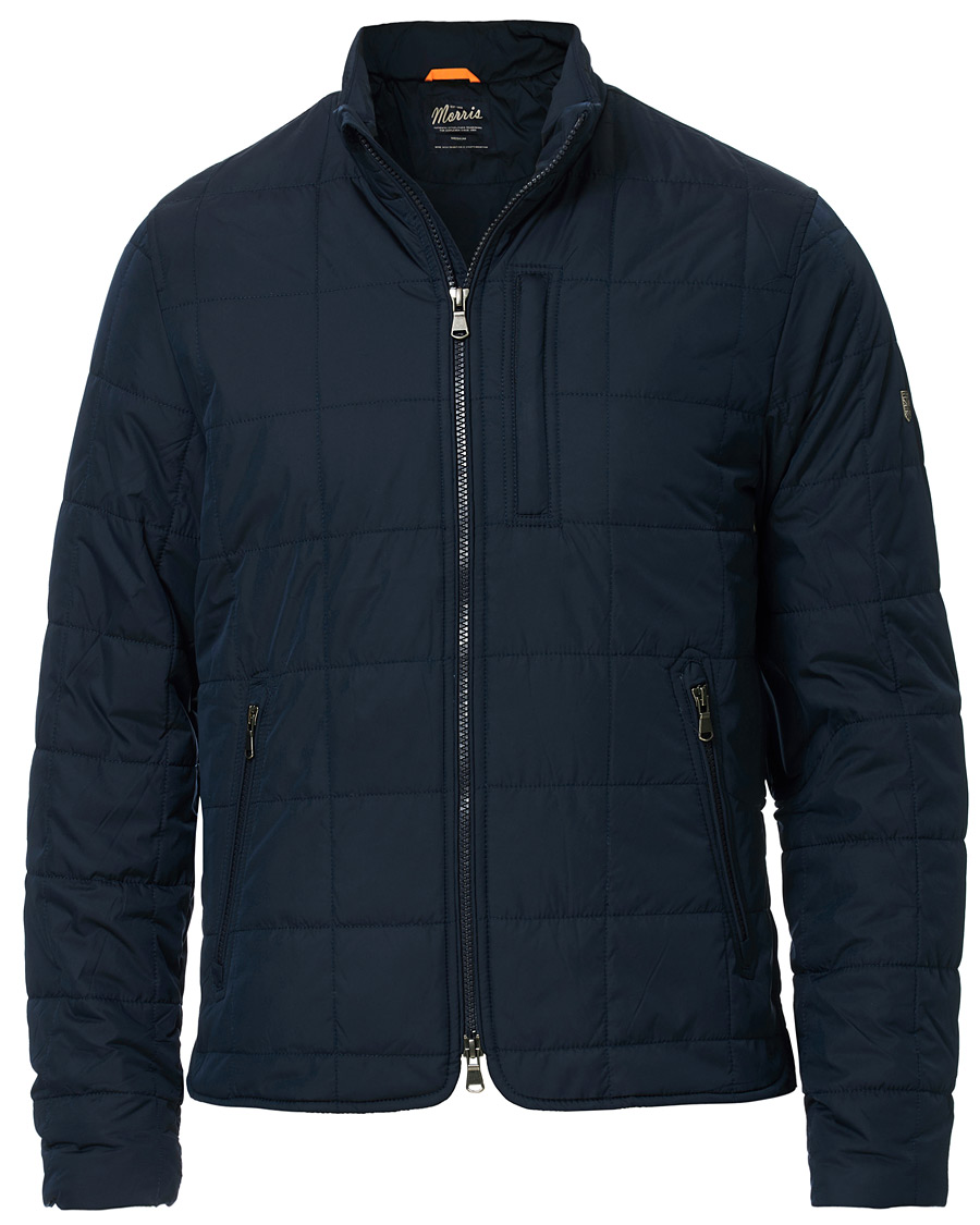 Homme | Manteaux Et Vestes | Morris | Quilted Crew Jacket Navy