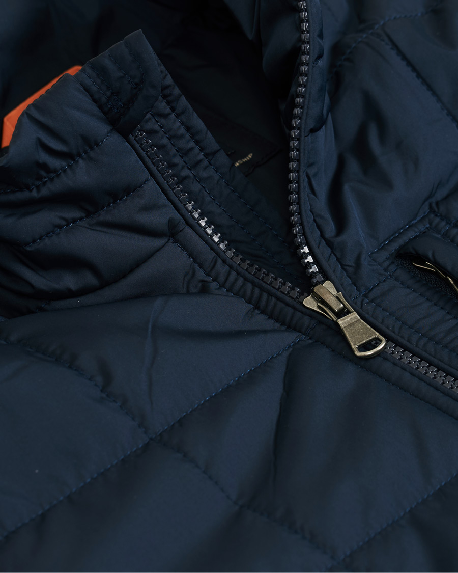 Homme | Manteaux Et Vestes | Morris | Quilted Crew Jacket Navy