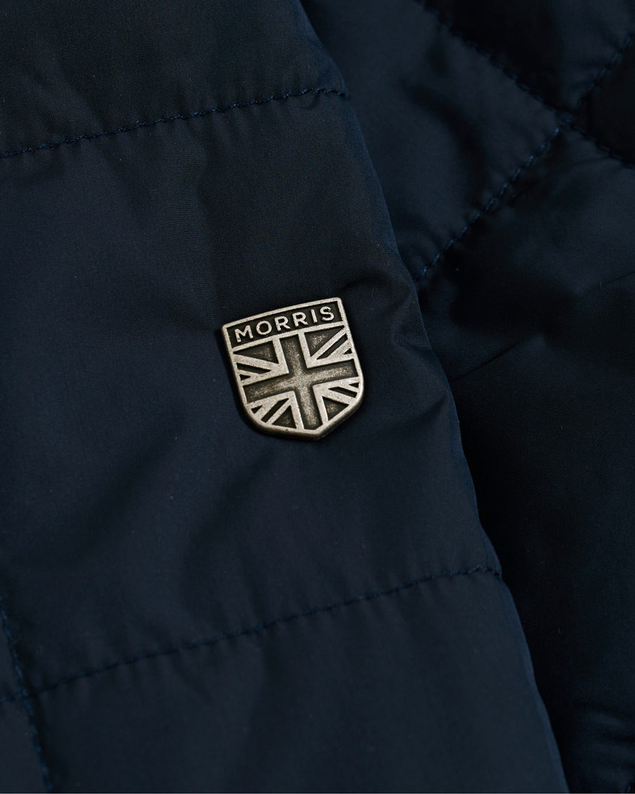 Homme | Manteaux Et Vestes | Morris | Quilted Crew Jacket Navy