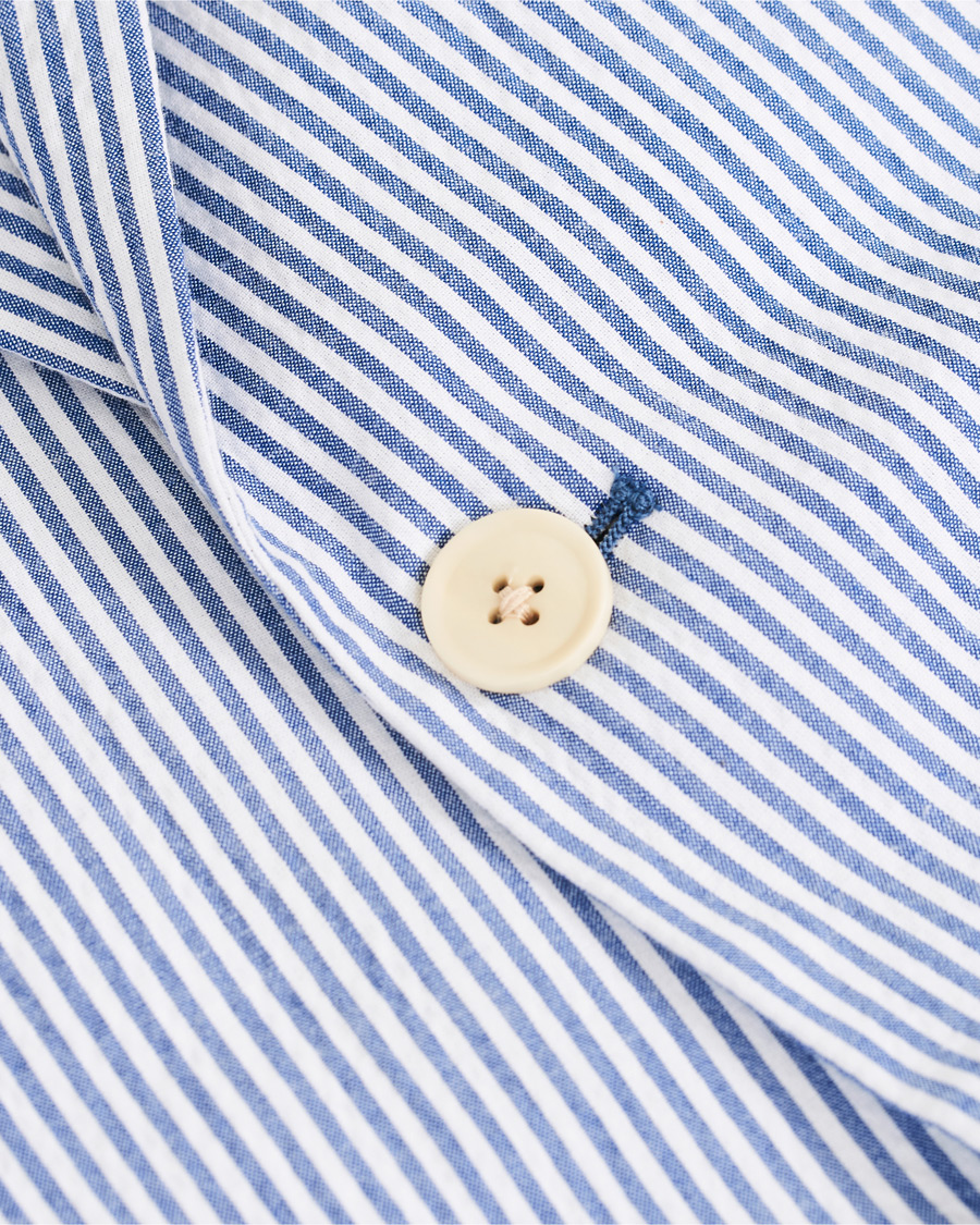 Homme | Blazers | Morris | Resort Striped Seersucker Balzer Blue/White