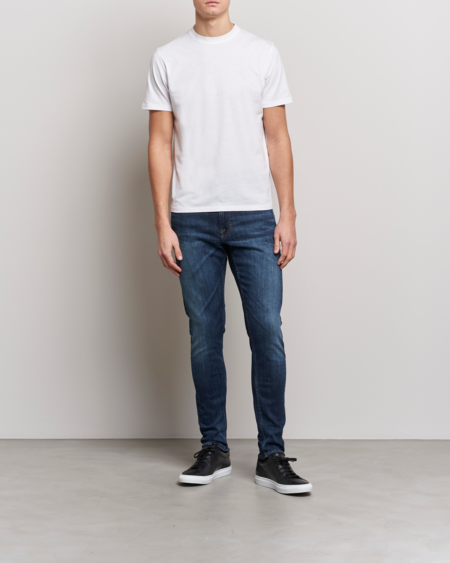 Homme | Jeans | Tiger of Sweden | Evolve Super Stretch Top Jeans Medium Blue
