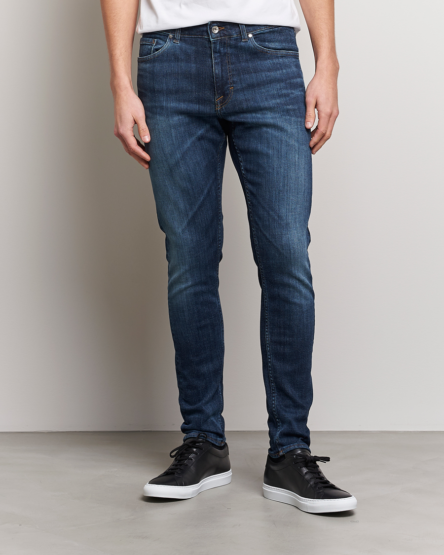 Homme | Jeans | Tiger of Sweden | Evolve Super Stretch Top Jeans Medium Blue