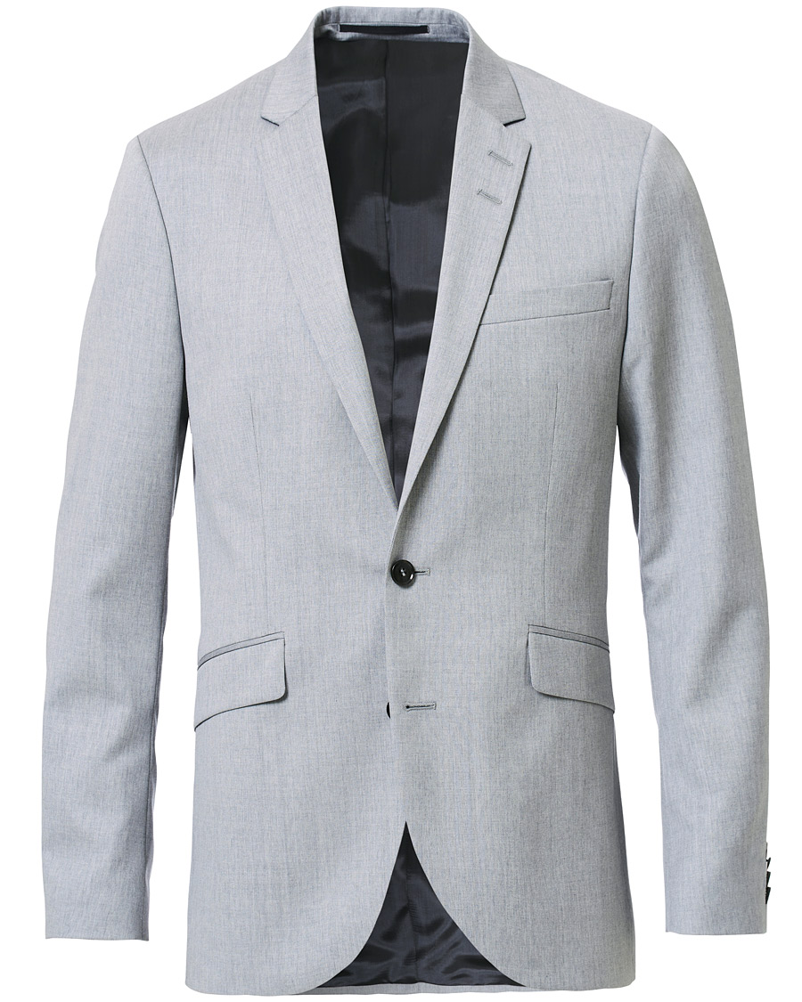 Homme | Blazers | Tiger of Sweden | James Wool Suit Blazer Grey