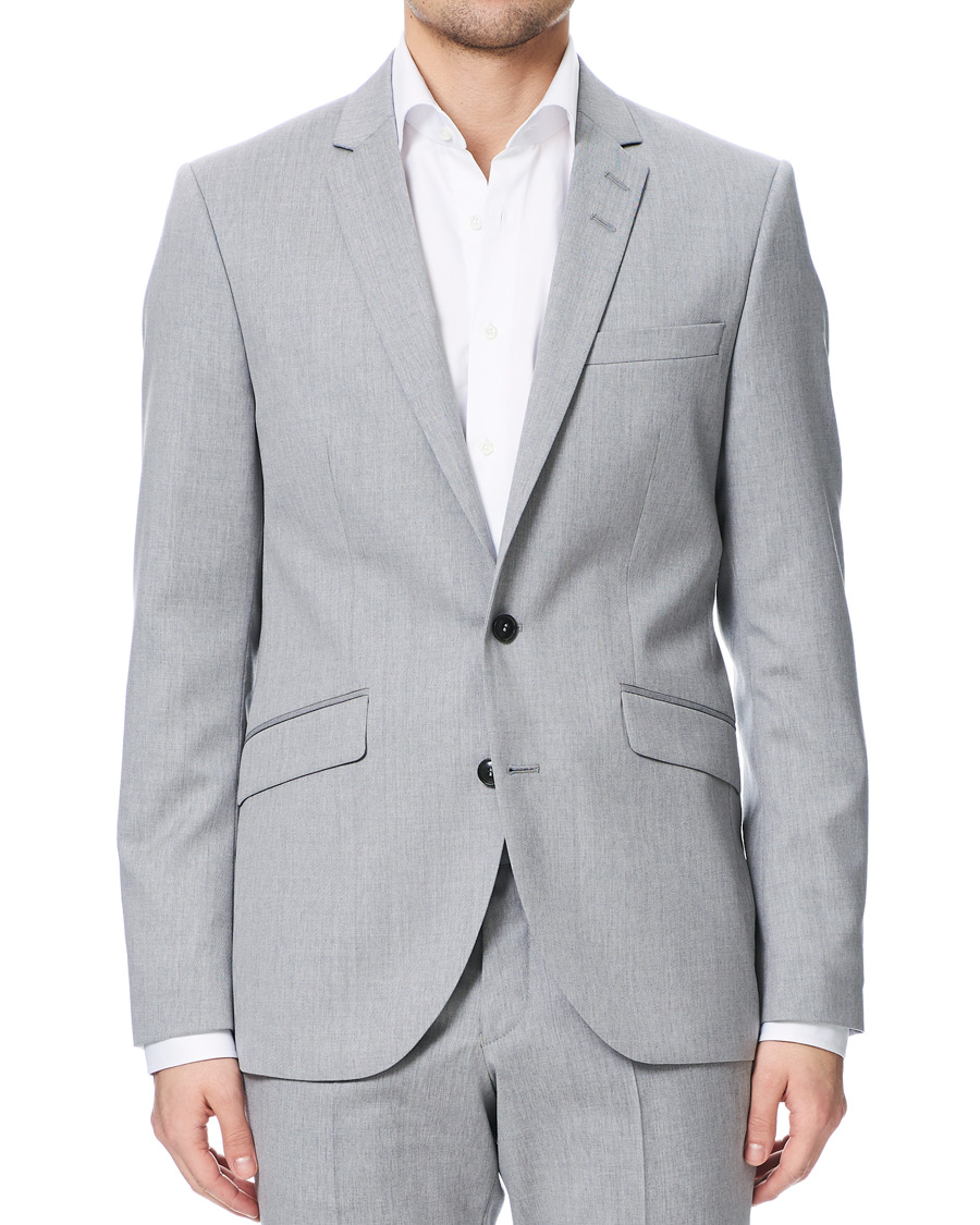 Homme | Blazers | Tiger of Sweden | James Wool Suit Blazer Grey