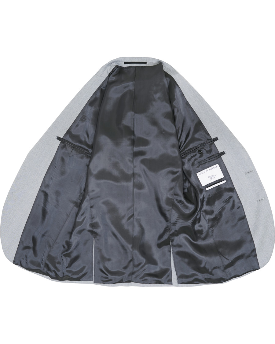 Homme | Blazers | Tiger of Sweden | James Wool Suit Blazer Grey