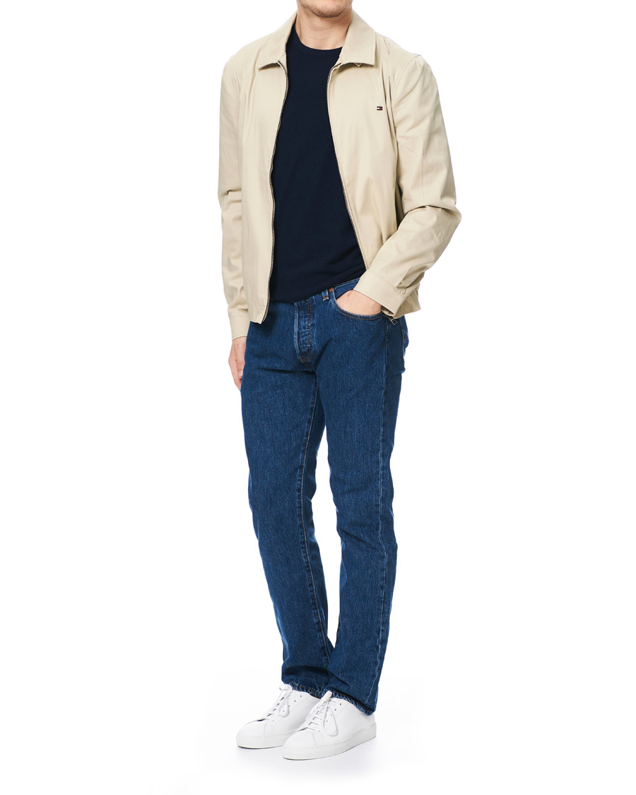 Homme | Manteaux Et Vestes | Tommy Hilfiger | Lightweight Cotton Harrington Jacket Light Stone