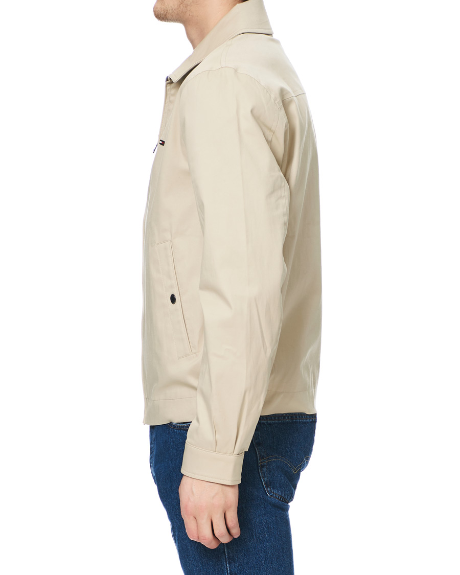 Homme | Manteaux Et Vestes | Tommy Hilfiger | Lightweight Cotton Harrington Jacket Light Stone