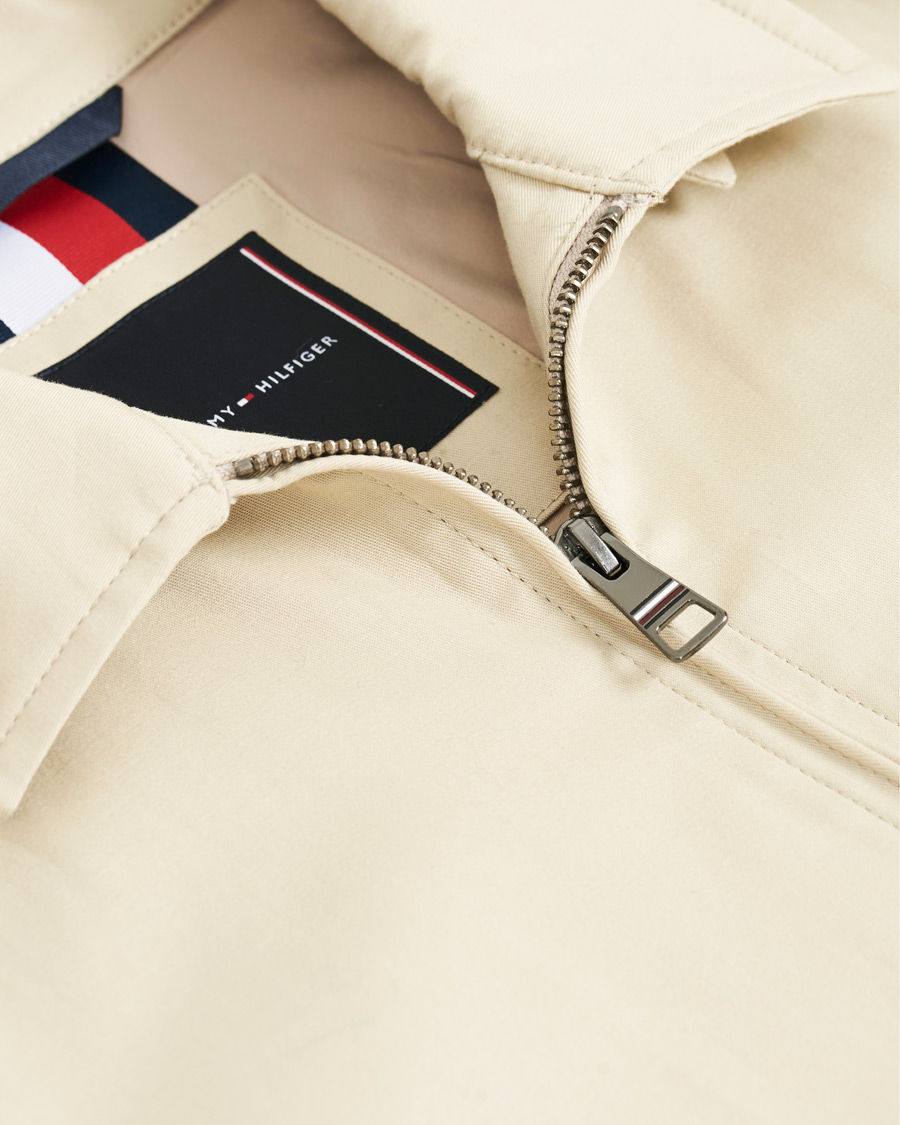 Homme | Manteaux Et Vestes | Tommy Hilfiger | Lightweight Cotton Harrington Jacket Light Stone