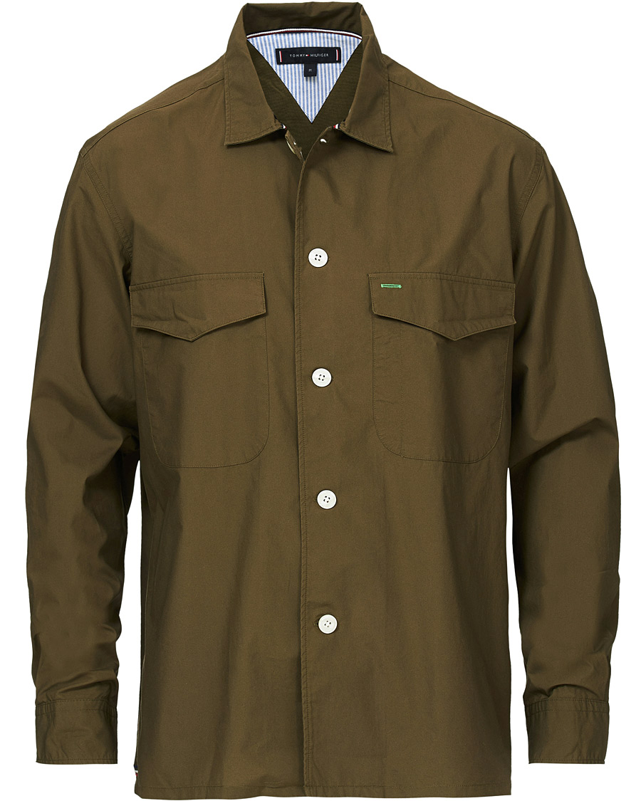 Homme | Chemises | Tommy Hilfiger | Officer Overshirt Army Green