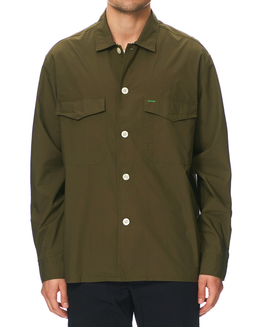 Homme | Chemises | Tommy Hilfiger | Officer Overshirt Army Green