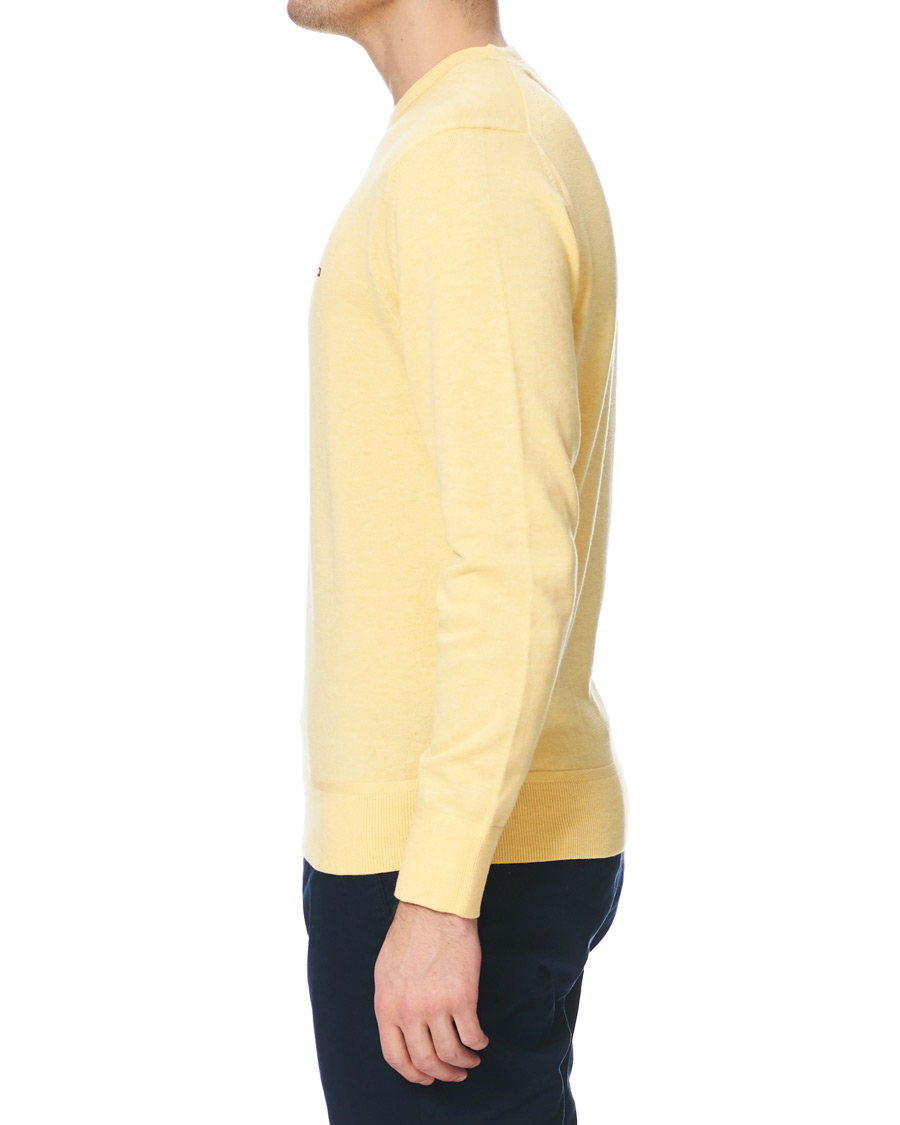 Homme | Pulls Et Tricots | Tommy Hilfiger | Organic Cotton/Silk Crew Neck Pullover Sun Ray