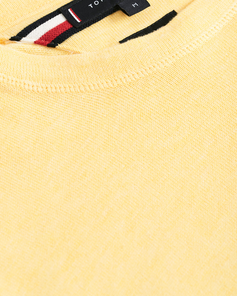 Homme | Pulls Et Tricots | Tommy Hilfiger | Organic Cotton/Silk Crew Neck Pullover Sun Ray