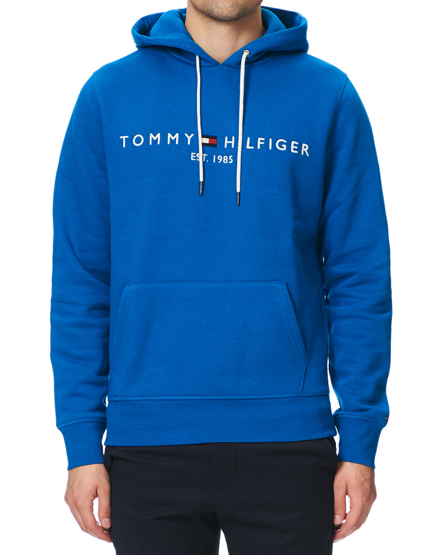 Homme | Pulls Et Tricots | Tommy Hilfiger | Logo Hoodie Regatta Blue
