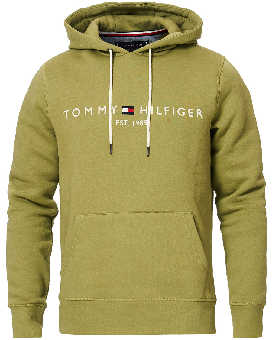 Homme | Pulls Et Tricots | Tommy Hilfiger | Logo Hoodie Faded Olive