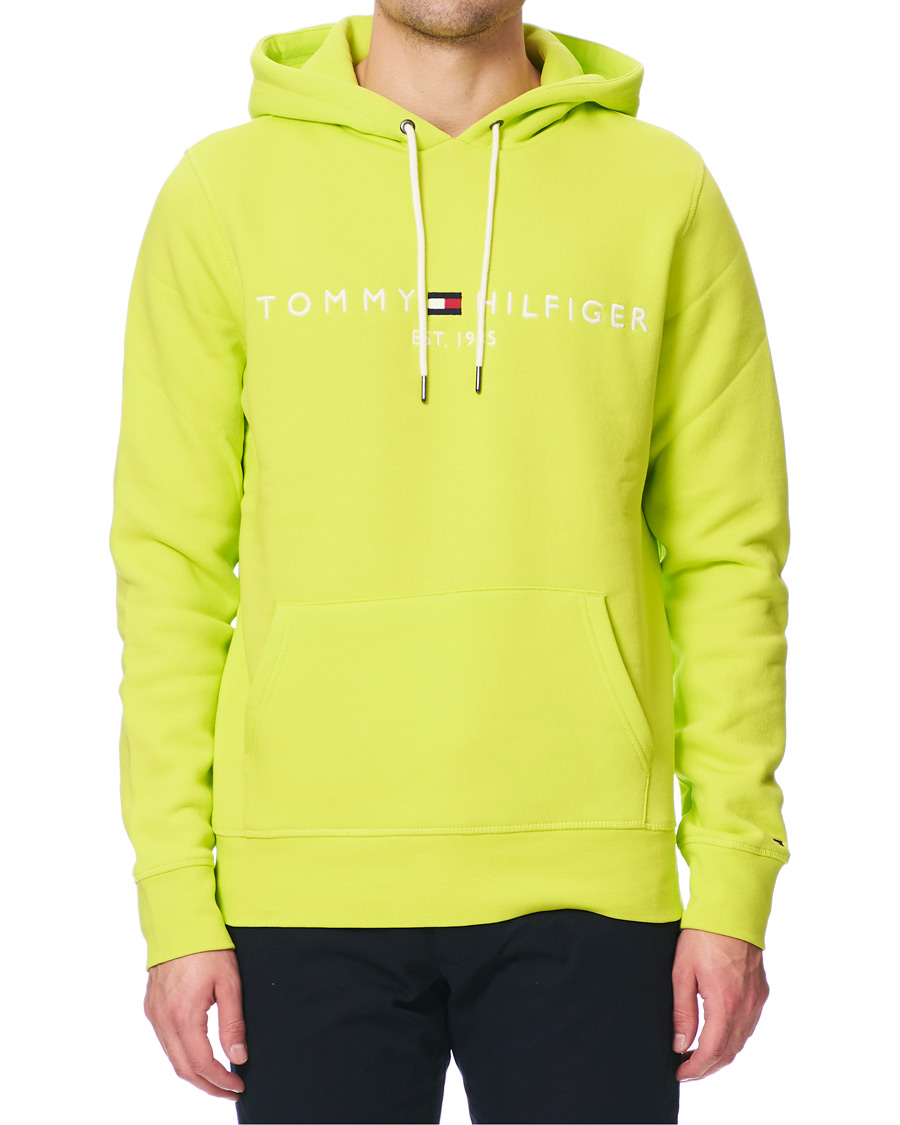 Homme | Pulls Et Tricots | Tommy Hilfiger | Logo Hoodie Lemon Lime