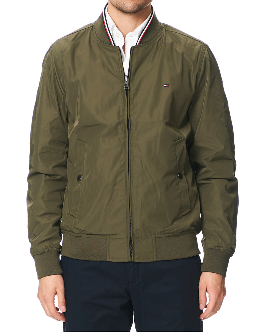 Homme | Manteaux Et Vestes | Tommy Hilfiger | Reversible Bomber Jacket Army Green