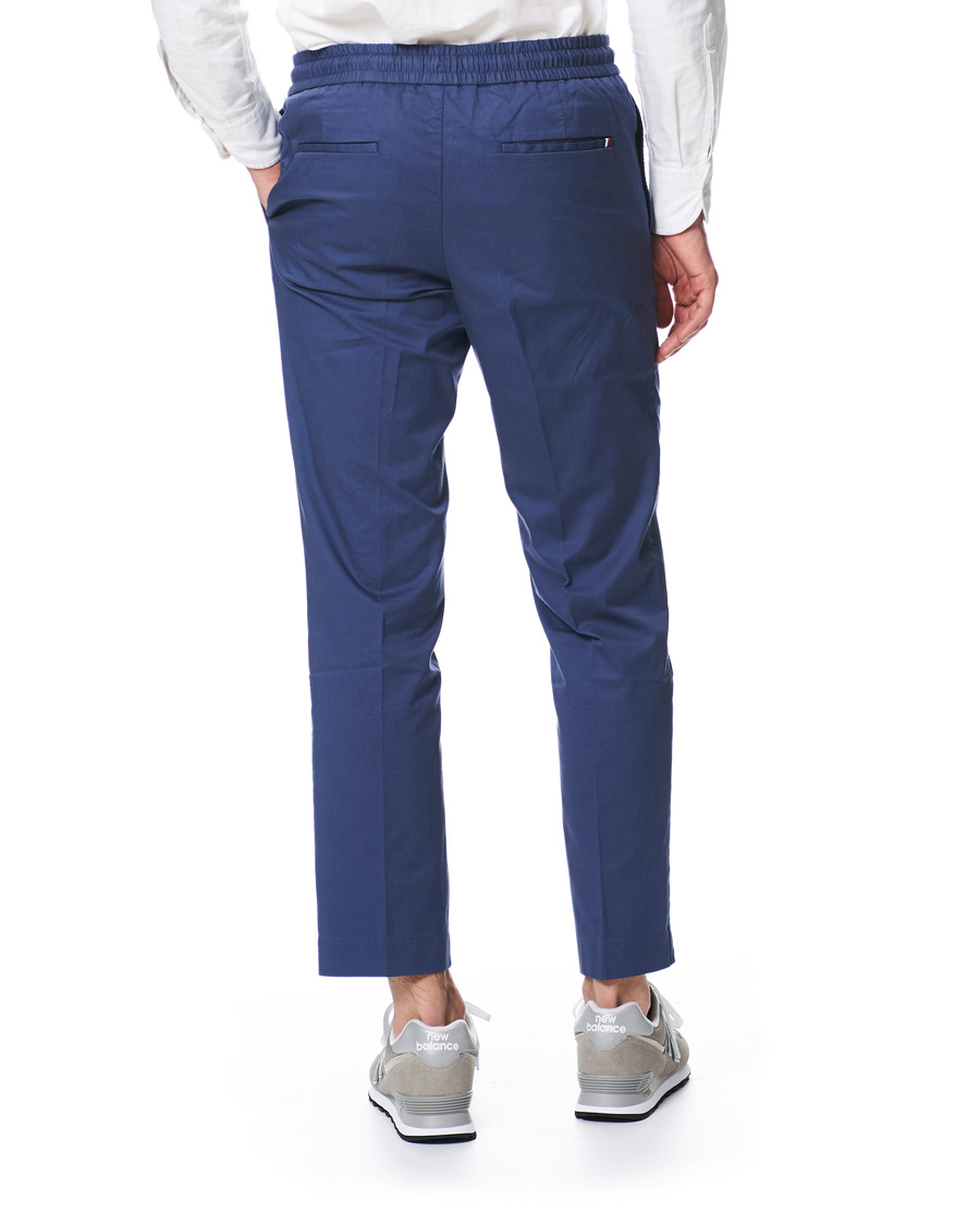 Homme | Pantalons | Tommy Hilfiger | Summer Twill Flex Drawstring Trousers Faded Indigo