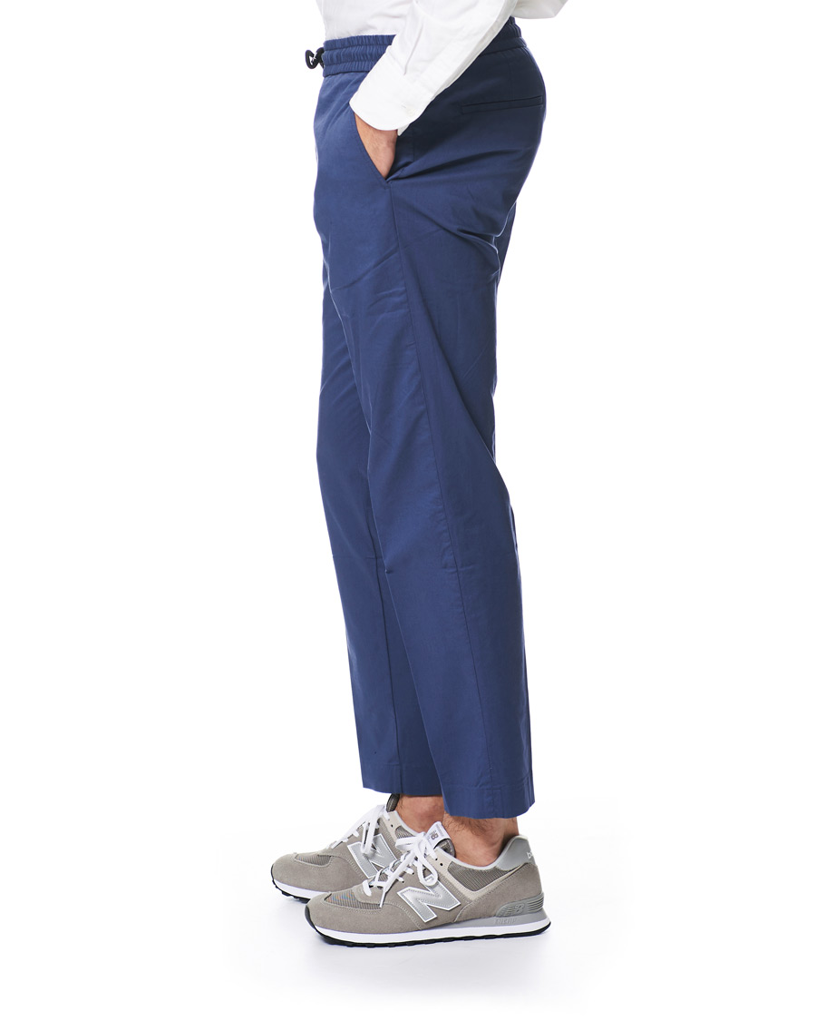 Homme | Pantalons | Tommy Hilfiger | Summer Twill Flex Drawstring Trousers Faded Indigo