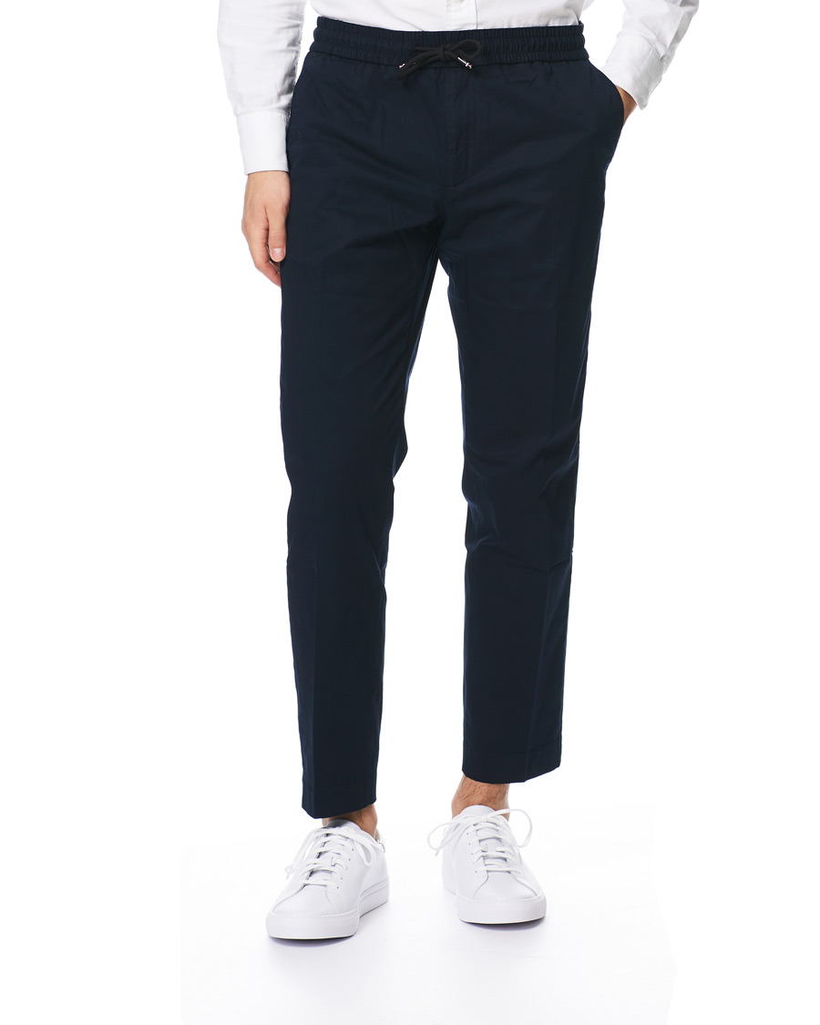 Homme | Pantalons | Tommy Hilfiger | Summer Twill Flex Drawstring Trousers Desert Sky