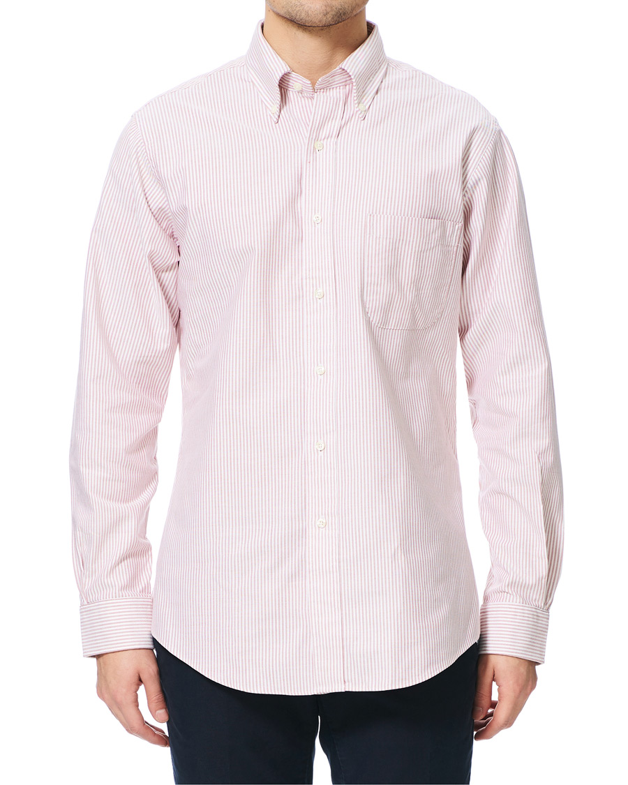 Homme | Chemises | Brooks Brothers | Regent Fit Cotton Oxford Shirt Red/White