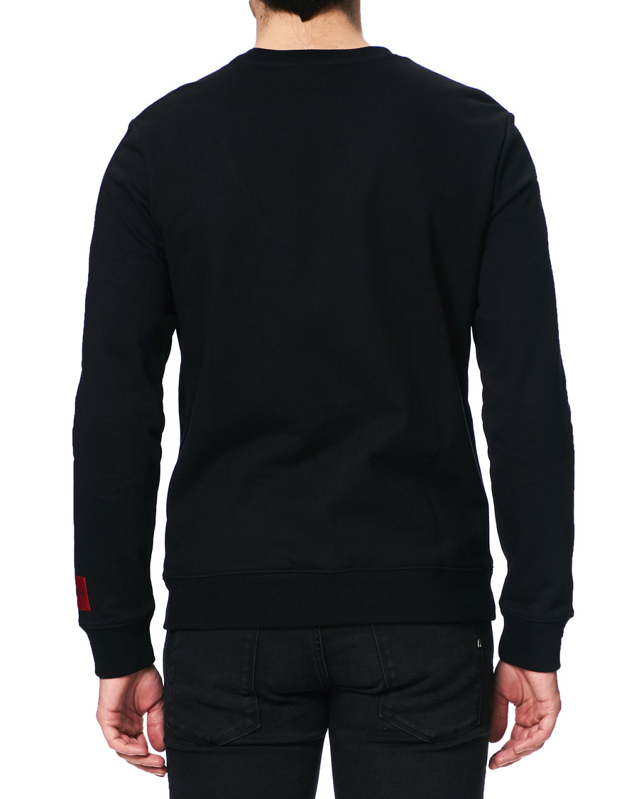 Homme | Pulls Et Tricots | HUGO | Deroes Printed Sweatshirt Black