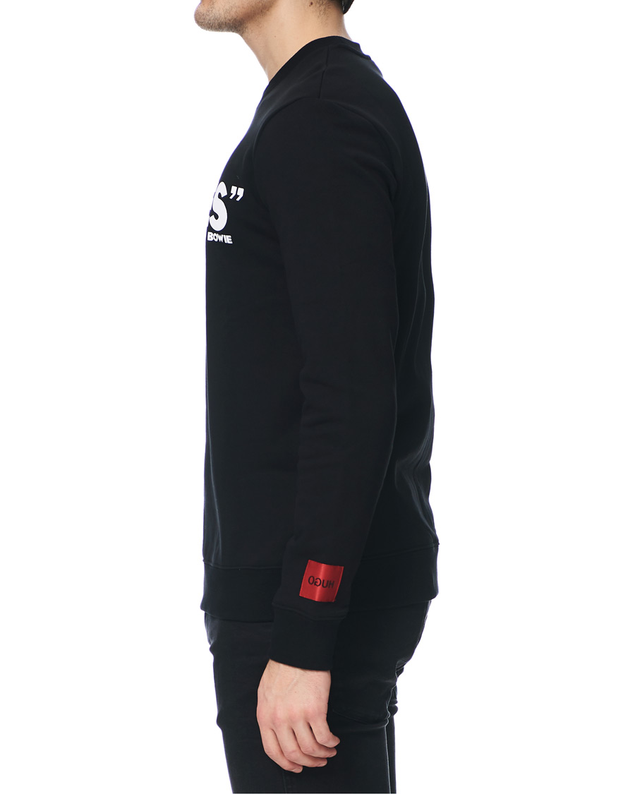 Homme | Pulls Et Tricots | HUGO | Deroes Printed Sweatshirt Black