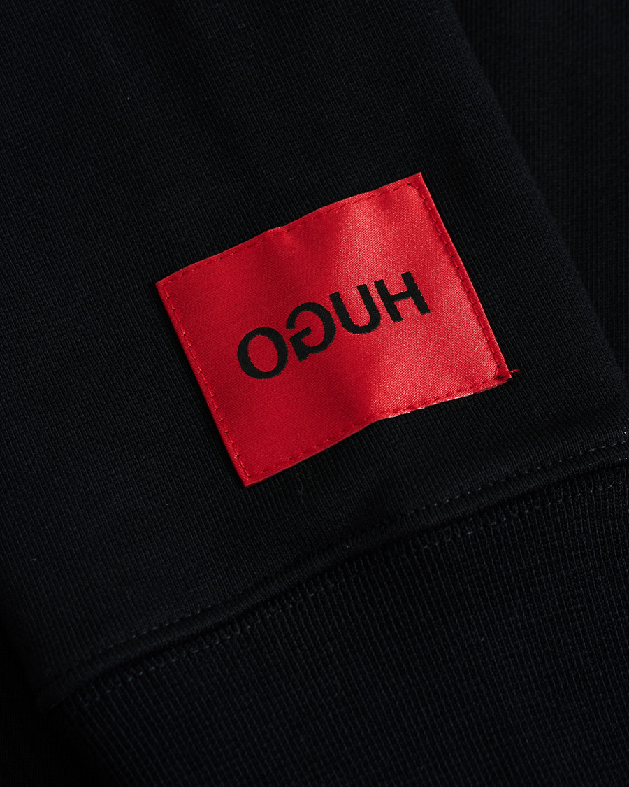 Homme | Pulls Et Tricots | HUGO | Deroes Printed Sweatshirt Black