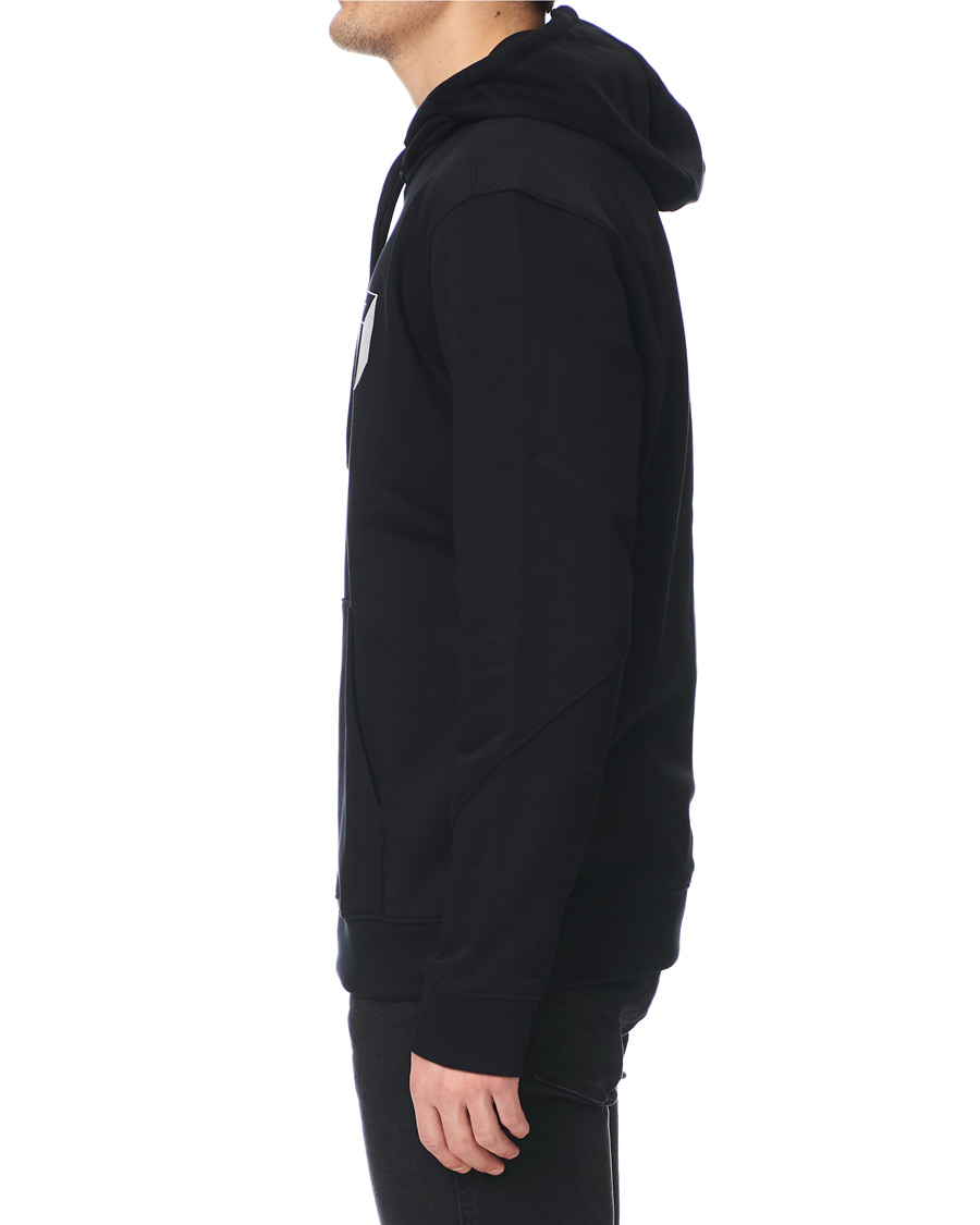 Homme | Pulls Et Tricots | HUGO | Dazarus Reflex Print Relaxed Fit Hoodie Black