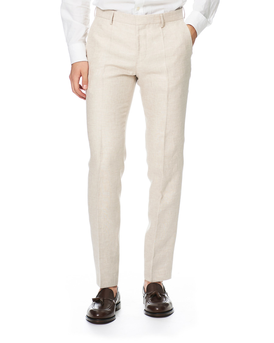 Homme | Costumes | BOSS BLACK | BOSS Nelin/Ben Vegan Linen Suit Nature