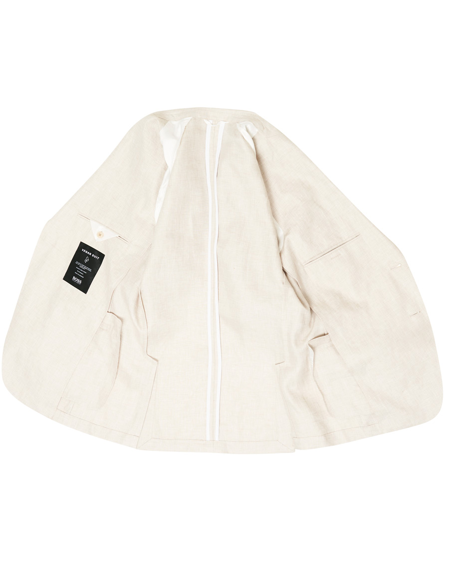 Homme | Costumes | BOSS BLACK | BOSS Nelin/Ben Vegan Linen Suit Nature