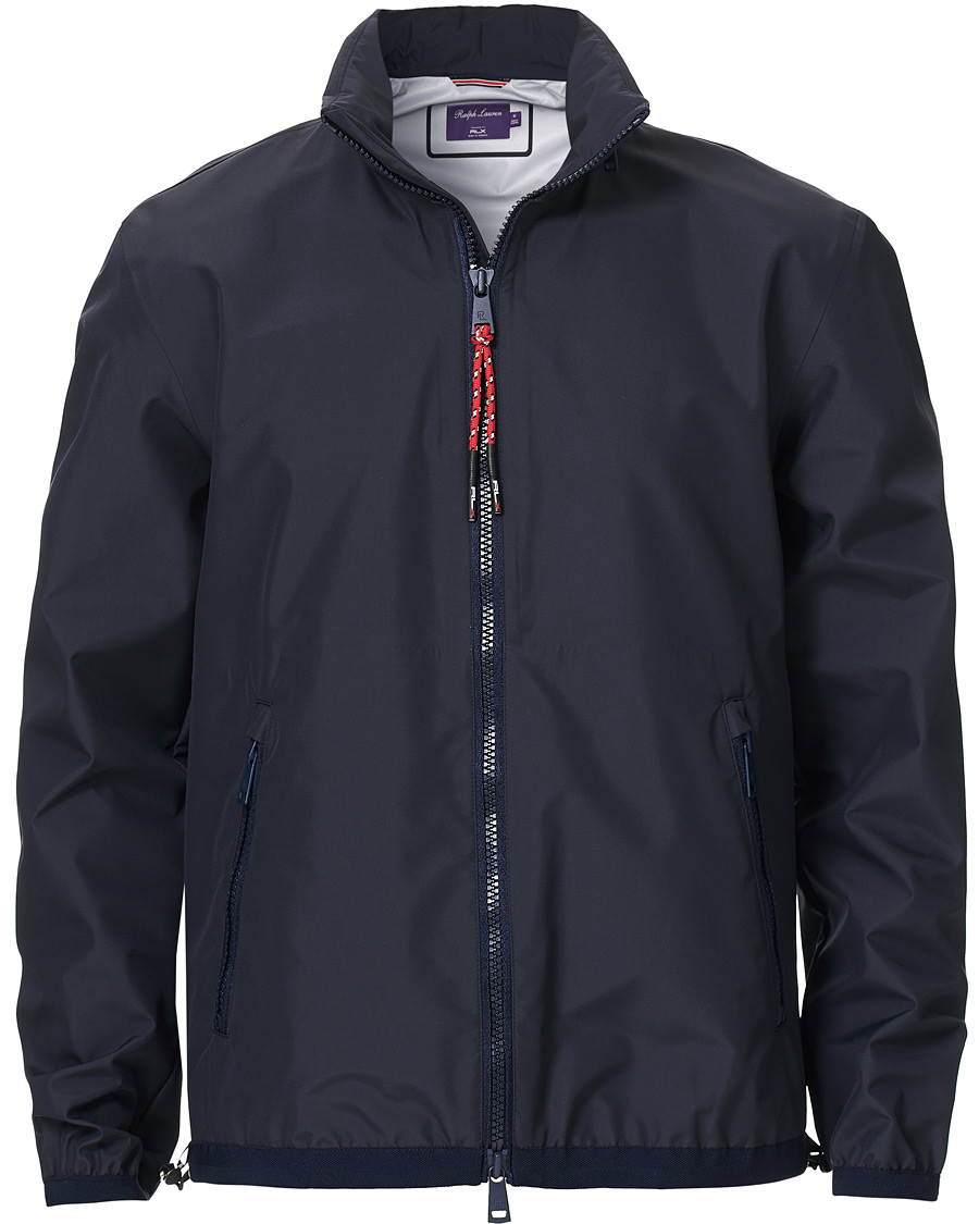 Homme | Manteaux Et Vestes | Ralph Lauren Purple Label | Waterproof Nylon Jacket Chariman Navy