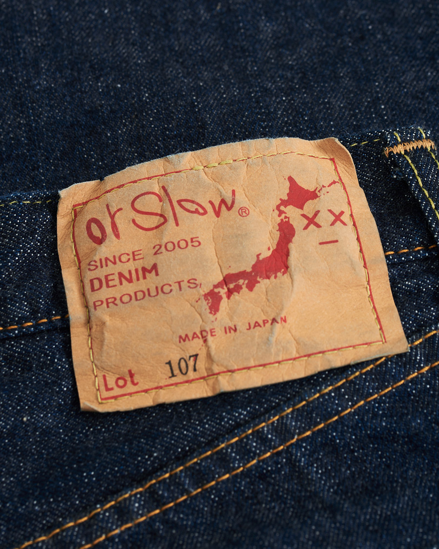 Homme | Jeans | orSlow | Tapered Fit 107 Selvedge Jeans One Wash