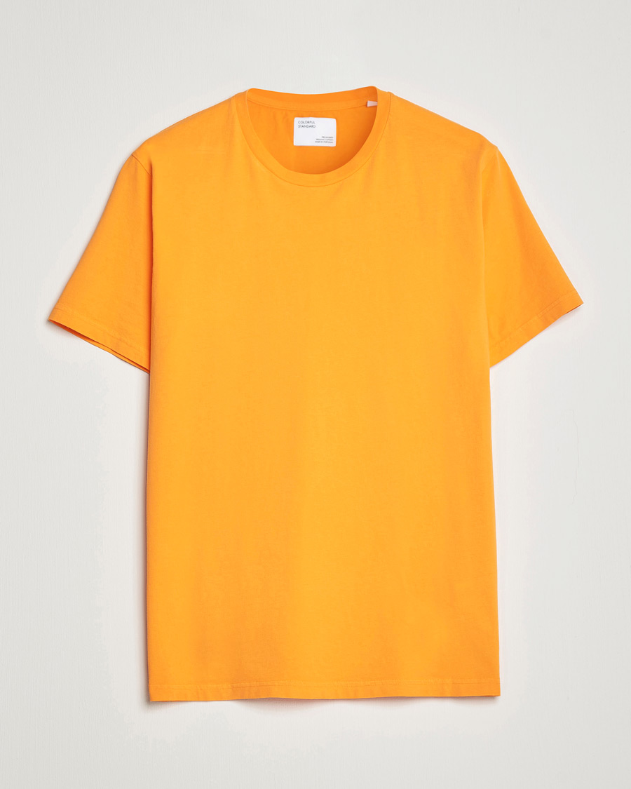 Homme | T-shirts | Colorful Standard | Classic Organic T-Shirt Sunny Orange