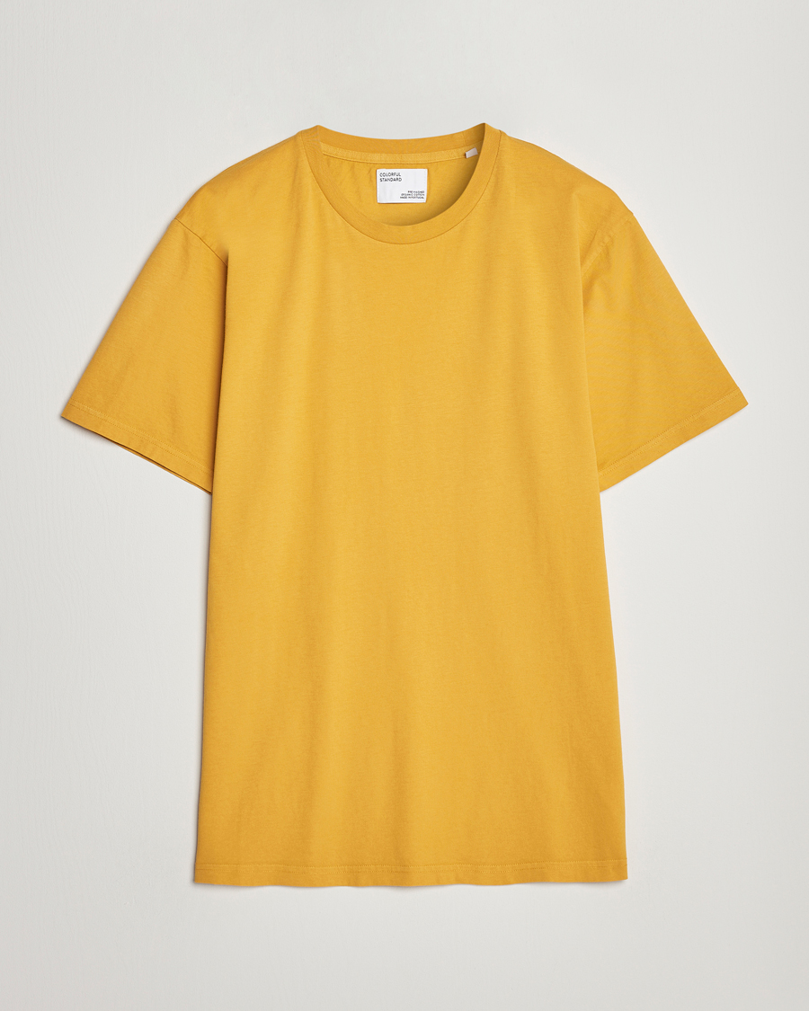 Homme | T-shirts | Colorful Standard | Classic Organic T-Shirt Burned Yellow
