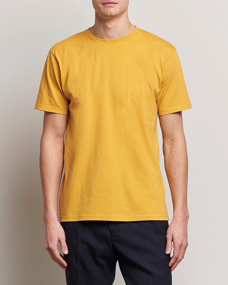 Homme | T-shirts À Manches Courtes | Colorful Standard | Classic Organic T-Shirt Burned Yellow