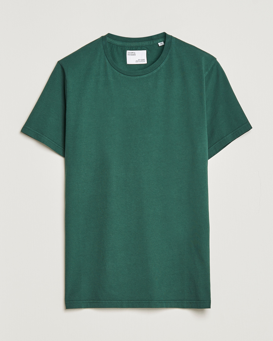 Homme | T-shirts | Colorful Standard | Classic Organic T-Shirt Emerald Green