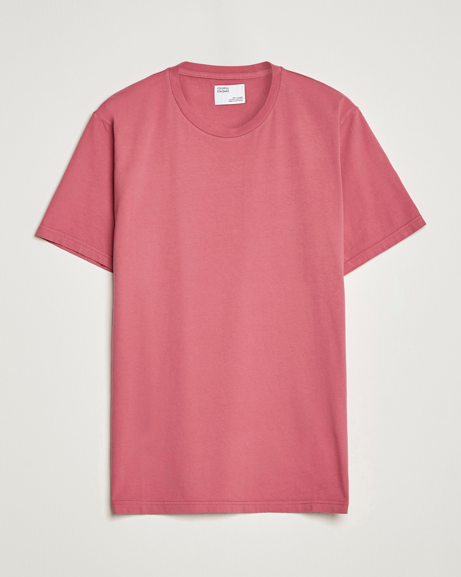 Homme | T-shirts | Colorful Standard | Classic Organic T-Shirt Raspberry Pink