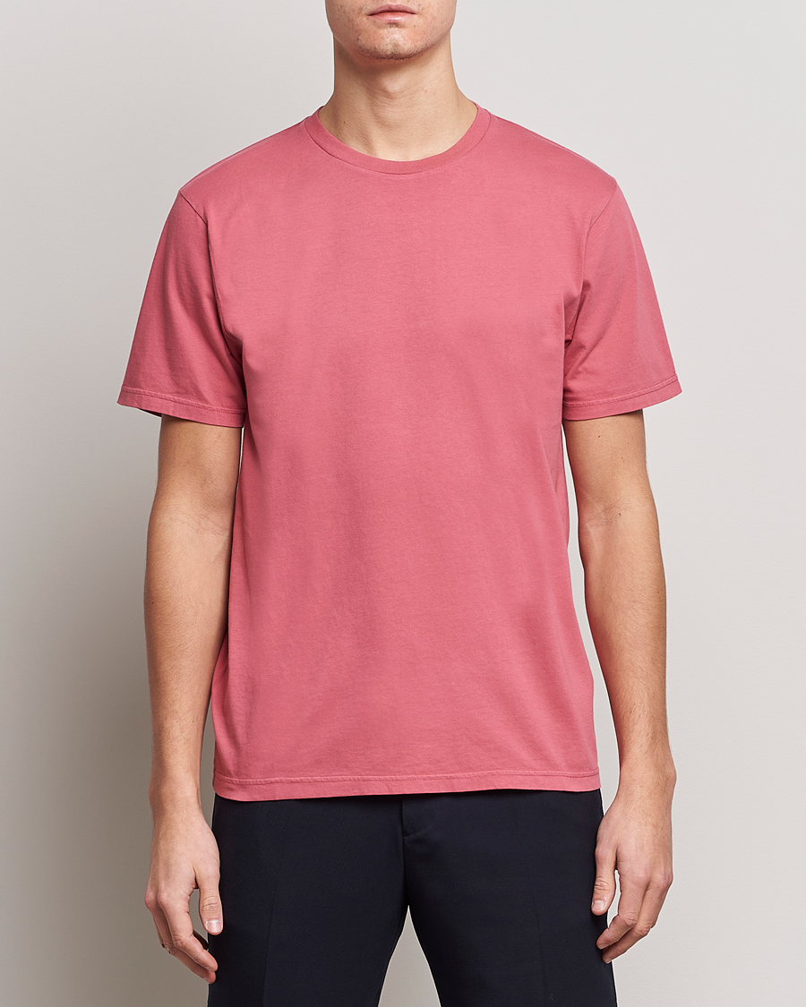Homme | T-shirts | Colorful Standard | Classic Organic T-Shirt Raspberry Pink