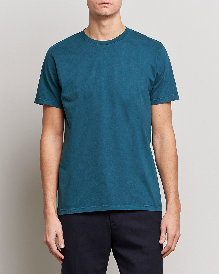 Homme | T-shirts | Colorful Standard | Classic Organic T-Shirt Ocean Green