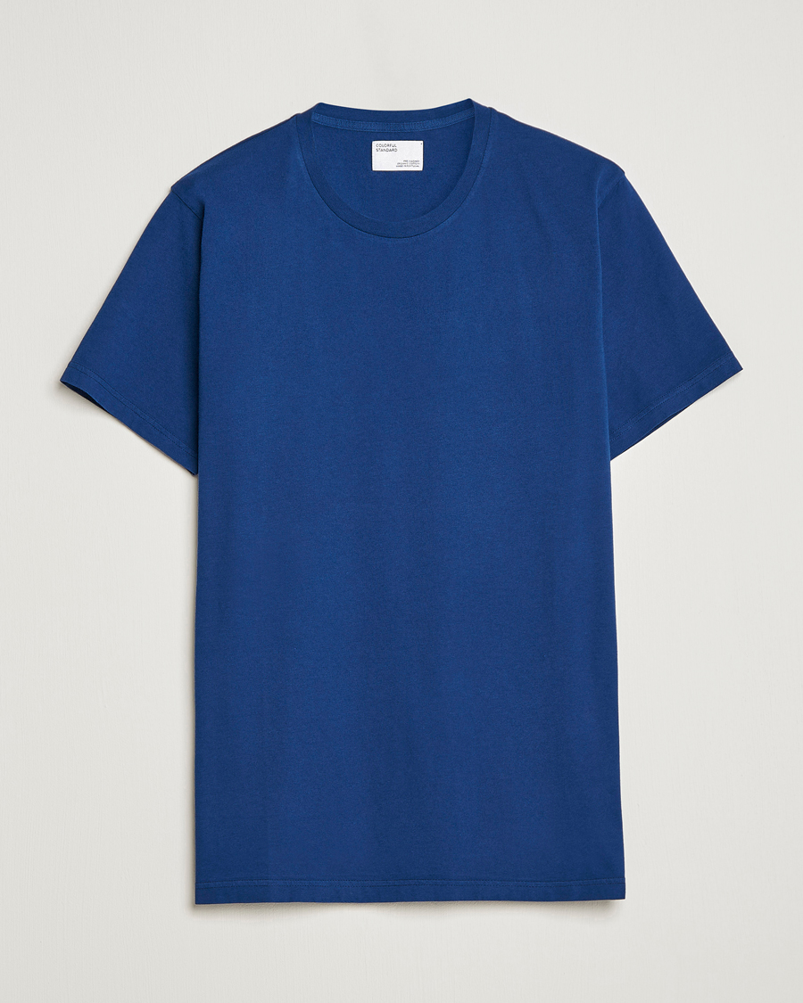 Homme | T-shirts | Colorful Standard | Classic Organic T-Shirt Royal Blue