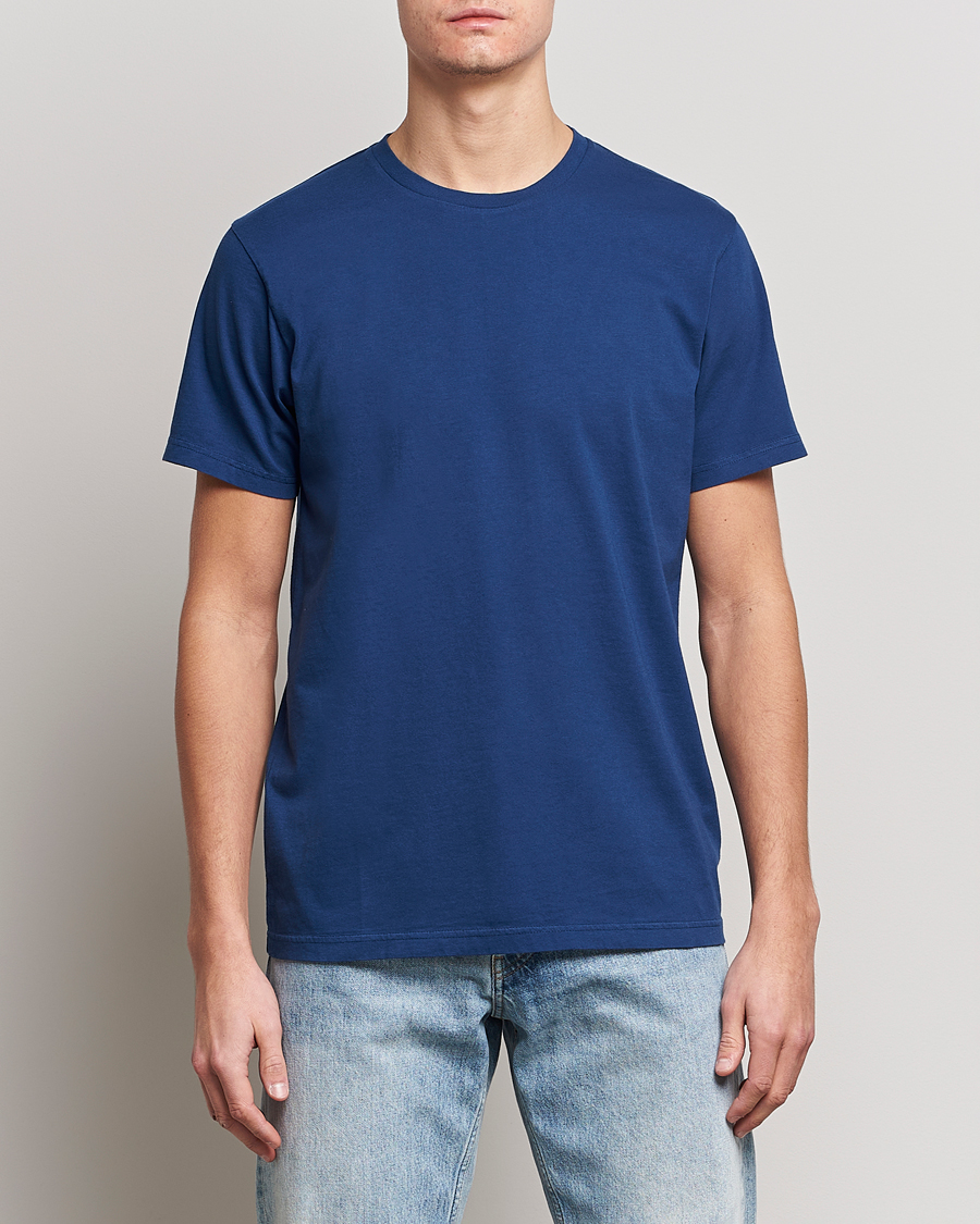 Homme | T-shirts | Colorful Standard | Classic Organic T-Shirt Royal Blue