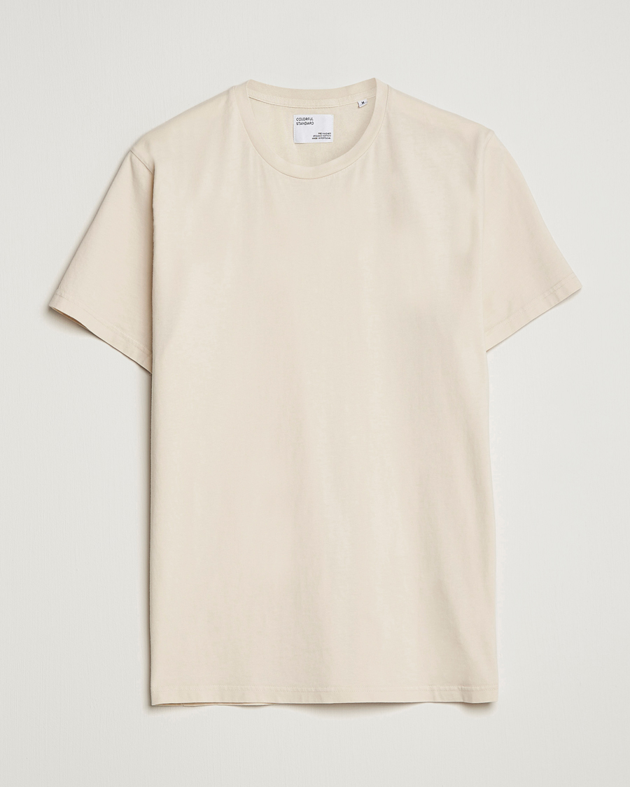 Homme | T-shirts | Colorful Standard | Classic Organic T-Shirt Ivory White
