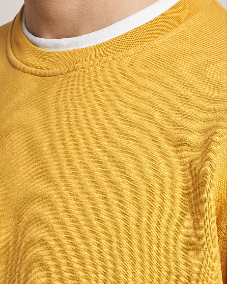 Homme | Pulls Et Tricots | Colorful Standard | Classic Organic Crew Neck Sweat Burned Yellow