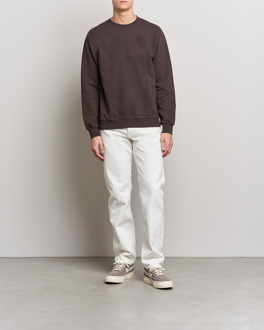 Homme | Pulls Et Tricots | Colorful Standard | Classic Organic Crew Neck Sweat Coffee Brown