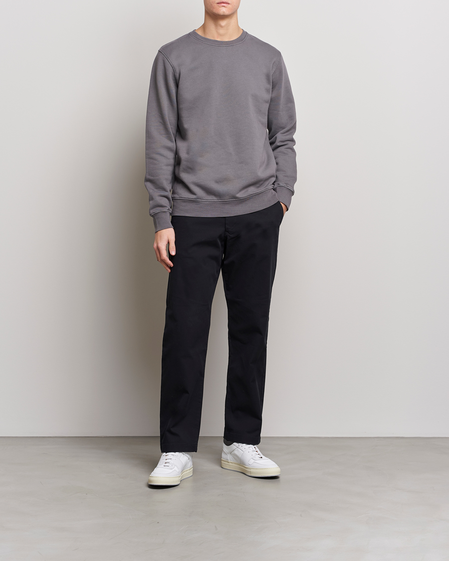 Homme | Pulls Et Tricots | Colorful Standard | Classic Organic Crew Neck Sweat Storm Grey