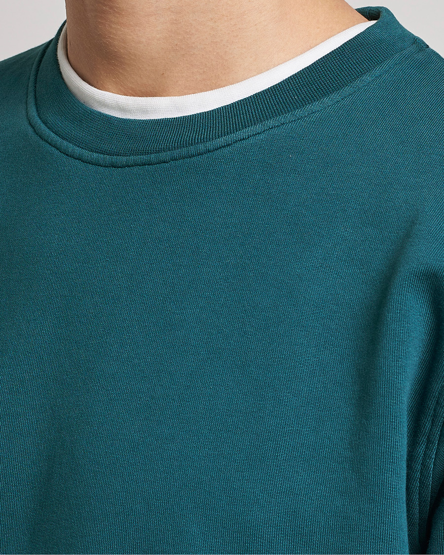 Homme | Pulls Et Tricots | Colorful Standard | Classic Organic Crew Neck Sweat Ocean Green