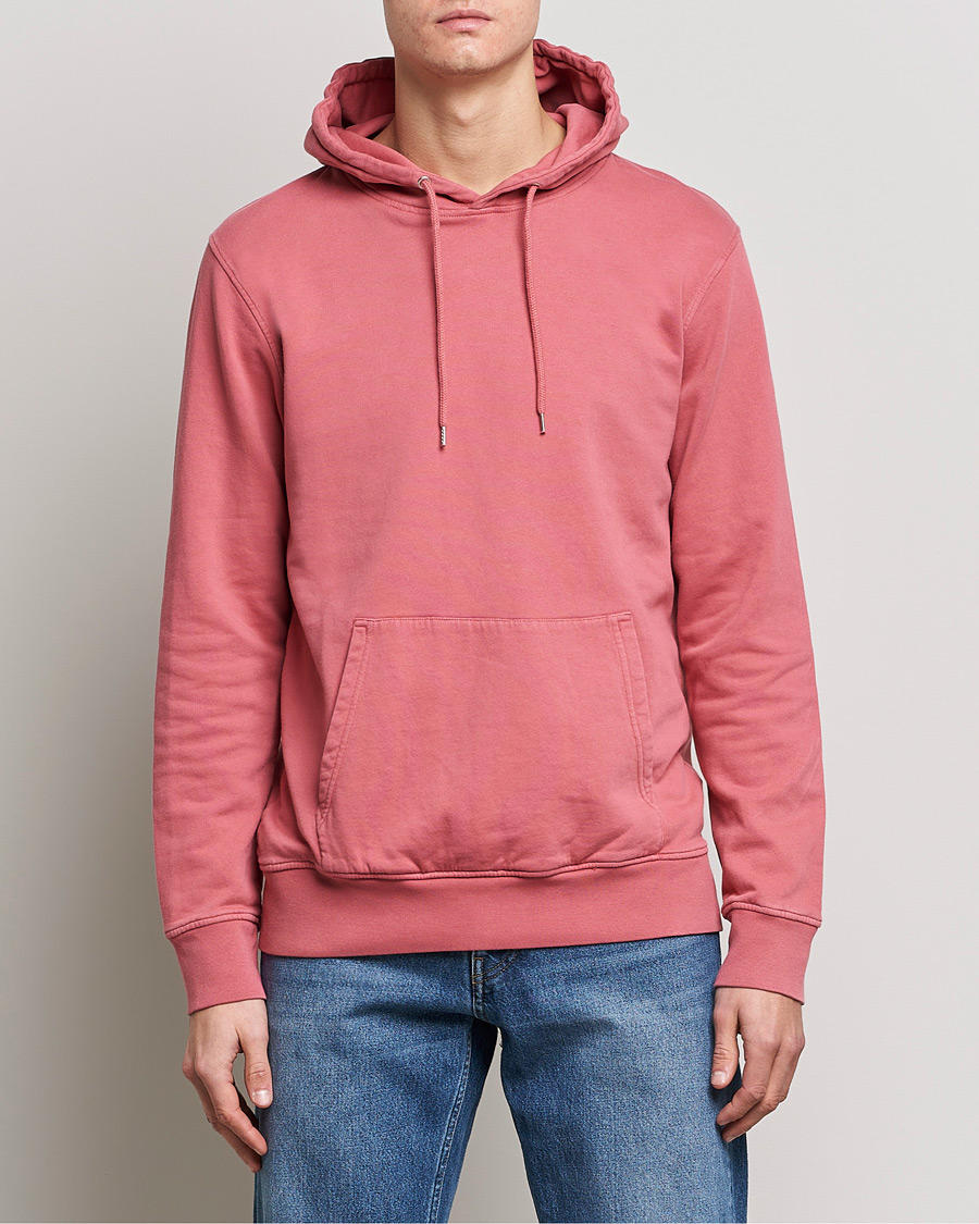 Homme |  | Colorful Standard | Classic Organic Hood Raspberry Pink